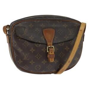 LOUIS VUITTON Monogram Jeune Fille MM Shoulder Bag M51226 LV Auth 148086